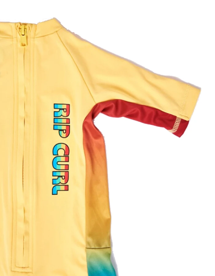 Rip Curl RIP BOYS 0-6 MUMMA SHORT SLEEVE UV TEE SPRINGSUIT UV50+ 2 Rip Curl RIP BOYS 0-6 MUMMA SHORT SLEEVE UV TEE SPRINGSUIT UV50+ - Image 2