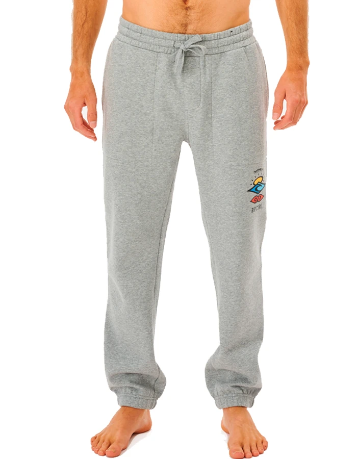 RIP CURL SEARCH LOGO TRACK PANT BLACK 2 RIP CURL SEARCH LOGO TRACK PANT BLACK - Image 2