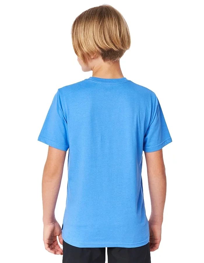 RIP CURL SNAP TEE BOY ELECTRIC BLUE 2 RIP CURL SNAP TEE BOY ELECTRIC BLUE - Image 2
