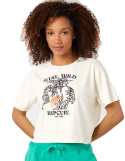 RIP CURL STAY WILD TEE BONE