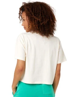 RIP CURL STAY WILD TEE BONE -Ride The Boards rip curl stay wild tee donna bone 3