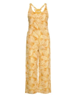 RIP CURL SUMMER PALM ROMPER GOLD -Ride The Boards rip curl summer palm tuta gold donna