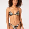 RIP CURL SUN DANCE TRIANGLE SET BLACK
