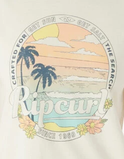 RIP CURL SUN SALT STANDARD TEE -Ride The Boards rip curl sun salt t shirt donna 3