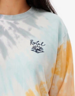 RIP CURL SURF TRIP CREW FLEECE -Ride The Boards rip curl surf trip felpa girocollo 3