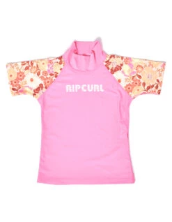 RIP CURL GIRLS 0-6 SHORT SLEEVE UUV50+ TEE