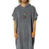 RIP CURL ICONS HOODED PONCHO GREY