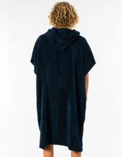 RIP CURL ICONS HOODED PONCHO NAVY -Ride The Boards rip curl wet as poncho in spugna navy 2