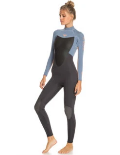 ROXY 3/2 PROLOGUE BACK ZIP WETSUIT FOR WOMEN -Ride The Boards roxy prologue 3 2 back zip muta intera donna 8
