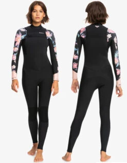 ROXY 4/3 SWELL SERIES CHEST ZIP WETSUIT FOR WOMEN