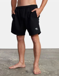 RVCA VA ESSENTIAL SWEATSHORT -Ride The Boards rvca va essential sweatshort 18 5 pantaloncini 7