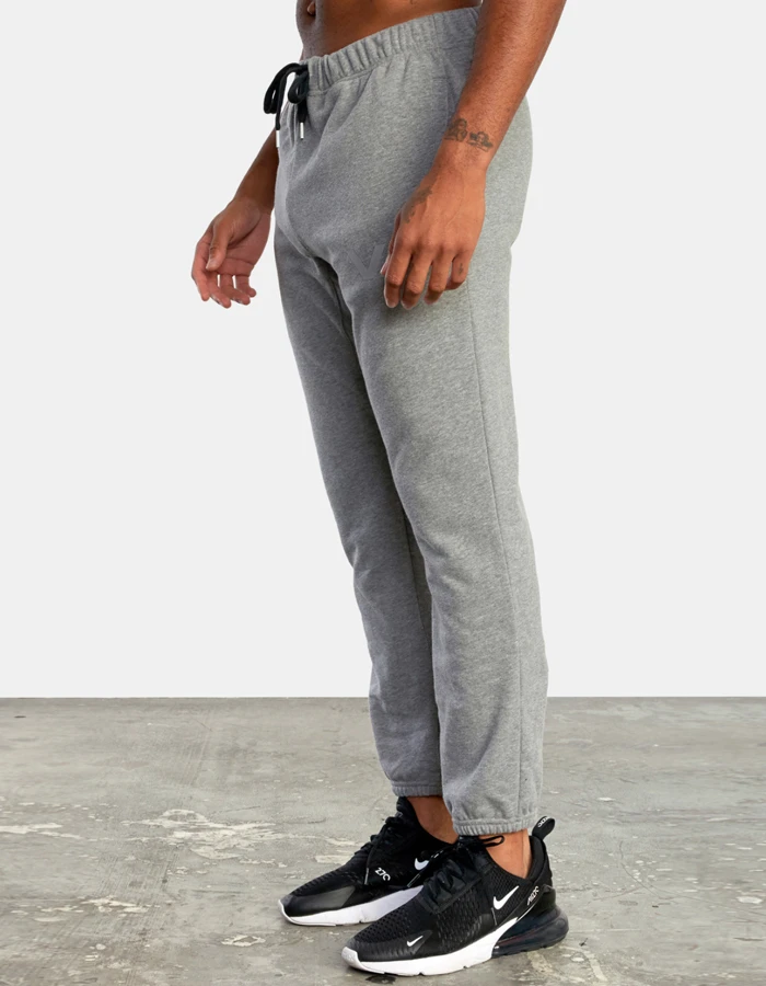 RVCA SWIFT SWEATPANT HEATHER GREY 3 RVCA SWIFT SWEATPANT HEATHER GREY - Image 3