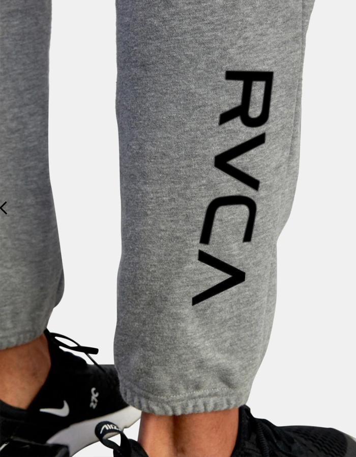 RVCA SWIFT SWEATPANT HEATHER GREY 5 RVCA SWIFT SWEATPANT HEATHER GREY - Image 5