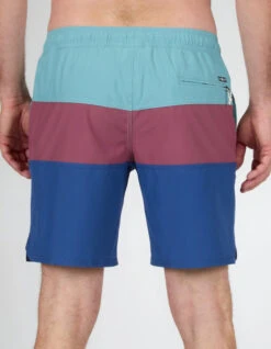 SALTY CREW BEACONS 2 PLUM ELASTIC BOARDSHORTS 18" -Ride The Boards salty crew beacons 2 plum elastic boardshorts 18 1