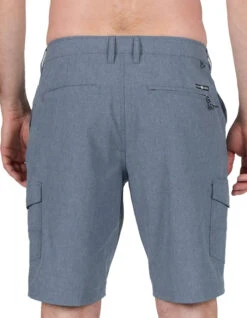 SALTY CREW DRIFTING 2 CARGO HYBRID WALKSHORT 20" NAVY -Ride The Boards salty crew drifter 2 cargo hybrid walkshort 20 navy