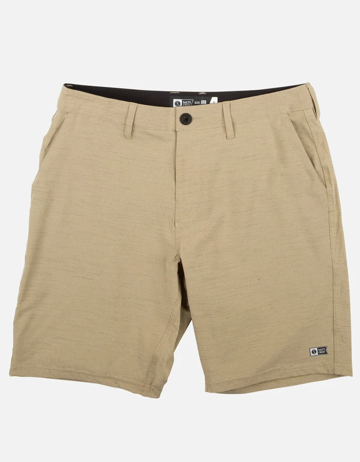 SALTY CREW DRIFTER 2 HYBRID WALKSHORT 19" KHAKI 4 SALTY CREW DRIFTER 2 HYBRID WALKSHORT 19" KHAKI - Image 4