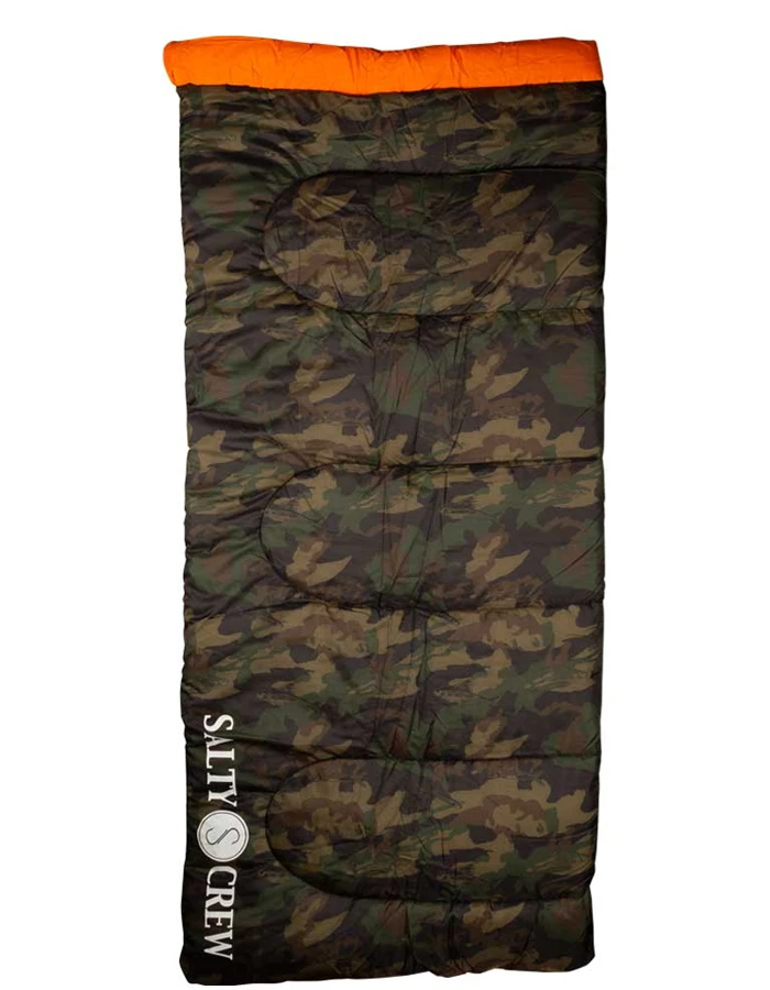 SALTY CREW OVERNIGHTER CAMO SLEEPING BAG 1 SALTY CREW OVERNIGHTER CAMO SLEEPING BAG