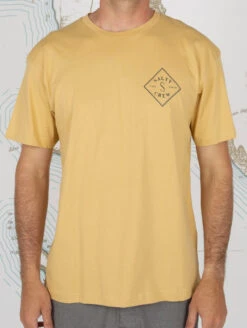SALTY CREW TIPPET TEE CAMEL