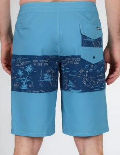 SALTY CREW TOPWATER BOARDSHORTS 21" NAVY AQUA -Ride The Boards salty crew topwater boardshorts 21 navy aqua 2