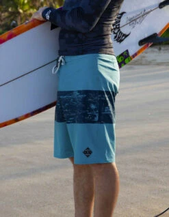SALTY CREW TOPWATER BOARDSHORTS 21" NAVY AQUA -Ride The Boards salty crew topwater boardshorts 21 navy aqua 3