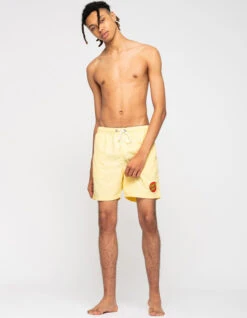 SANTA CRUZ CLASSIC DOT SWIM SHORT 17" BUTTER -Ride The Boards santa cruz classic dot swimshort butter 17 2