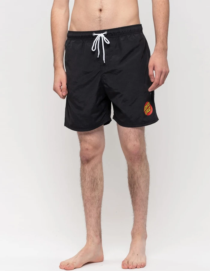 SANTA CRUZ CLASSIC DOT SWIM SHORT 17" BLACK 3 SANTA CRUZ CLASSIC DOT SWIM SHORT 17" BLACK - Image 3