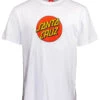 SANTA CRUZ CLASSIC DOT T-SHIRT WHITE