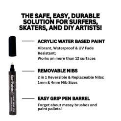 SURF PAINTS FLURO SET 15MM 13 SURF PAINTS FLURO SET 15MM -Ride The Boards surf paints primary set pennarelli per personalizzare la tua tavola 1 1 1