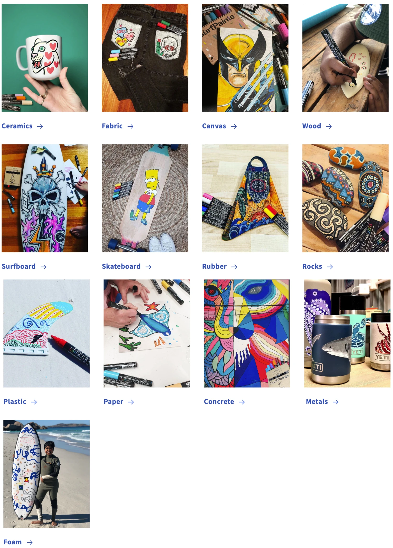 SURF PAINTS PRIMARY SET 4MM 5 SURF PAINTS PRIMARY SET 4MM - Image 5