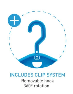 SURFLOGIC WETSUIT HANGER MAXI DOUBLE SYSTEM 9 SURFLOGIC WETSUIT HANGER MAXI DOUBLE SYSTEM -Ride The Boards surflogic wetsuit hanger maxi double system gruccia con moschettone doppio sistema 4