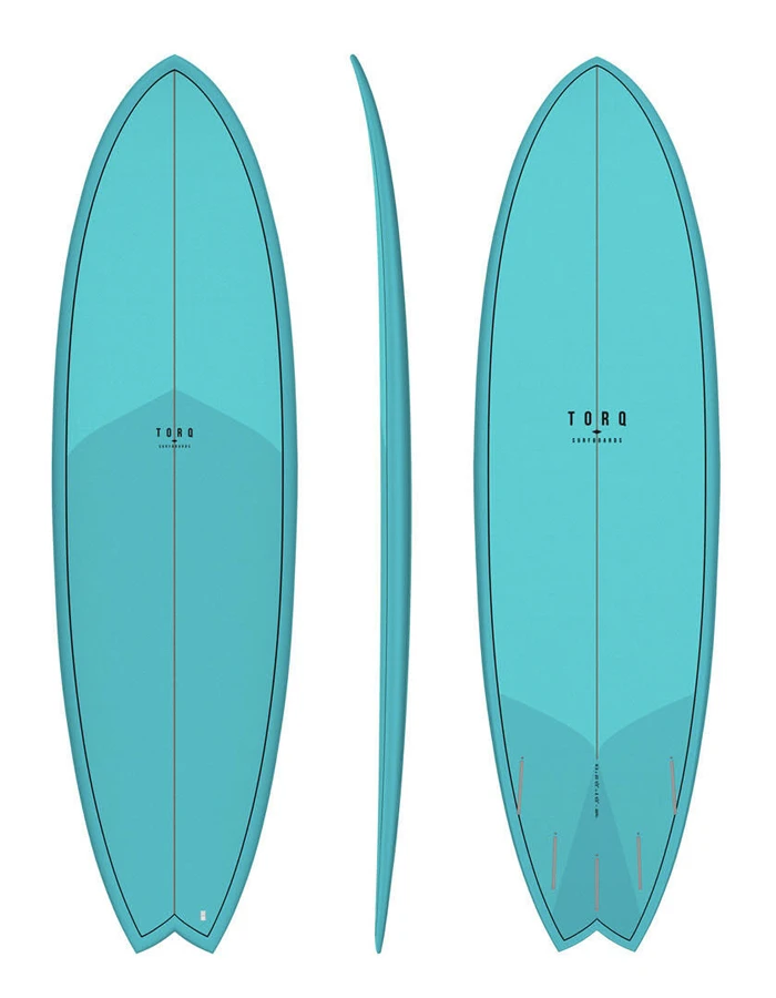 TORQ TET 5'11" - 7'2" FISH CLASSIC COLOR DEEP TURQUOISE 1 TORQ TET 5'11" - 7'2" FISH CLASSIC COLOR DEEP TURQUOISE