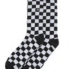 VANS CHECKERBOARD CREW II SOCKS BLACK