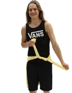 VANS CLASSIC TANK BLACK -Ride The Boards vans canotta vans classic black 2
