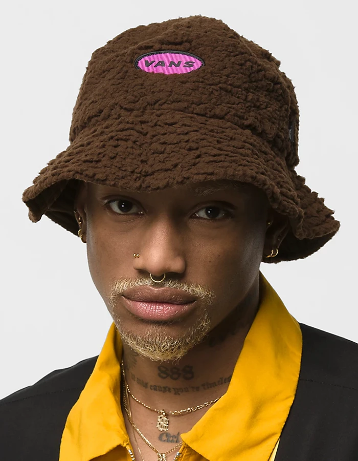 VANS X CURREN X KNOST BUCKET SHERPA HAT 3 VANS X CURREN X KNOST BUCKET SHERPA HAT - Image 3