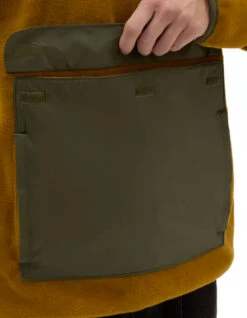 VANS MAMMOTH PULLOVER BROWN GREEN -Ride The Boards vans felpa mammoth brown green 6