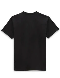 VANS LEFT CHEST LOGO T-SHIRT BLACK EVEN -Ride The Boards vans left chest logo t shirt black even 5