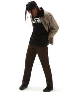 VANS CLASSIC LONG SLEEVE T-SHIRT -Ride The Boards vans maglia maniche lunghe classic black 1