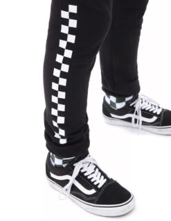 VANS BOYS BASIC CHECK LOGO FLEECE PANT (8-14 YEARS) -Ride The Boards vans pantaloni felpati bambino basic check logo 8 14 anni 2