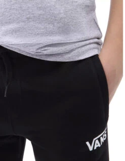 VANS BOYS BASIC CHECK LOGO FLEECE PANT (8-14 YEARS) -Ride The Boards vans pantaloni felpati bambino basic check logo 8 14 anni 3