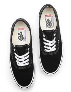 VANS SKATE AUTHENTIC SHOES BLACK -Ride The Boards vans scarpe da skate authentic black 1