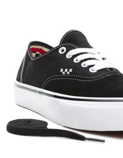 VANS SKATE AUTHENTIC SHOES BLACK -Ride The Boards vans scarpe da skate authentic black 7
