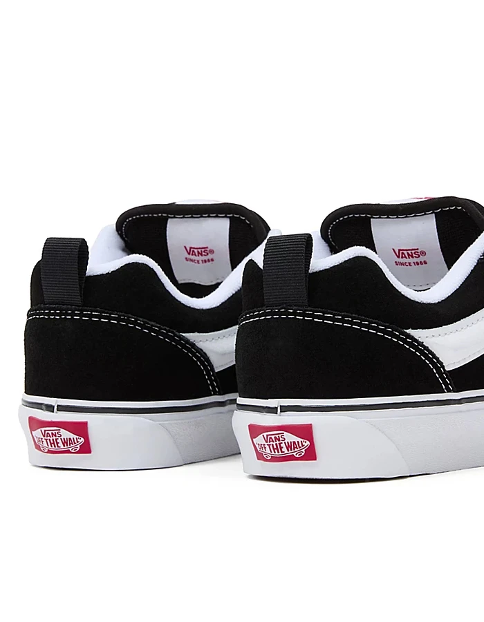 VANS KNU SKOOL SHOES BLACK TRUE WHITE 7 VANS KNU SKOOL SHOES BLACK TRUE WHITE - Image 7