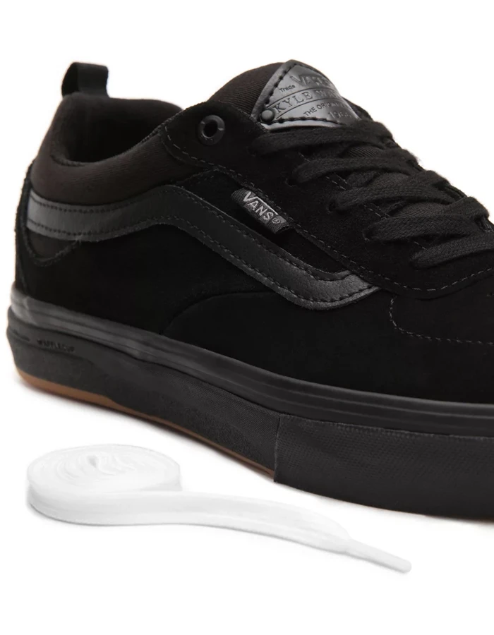 VANS KYLE WALKER PRO SKATE SHOES BLACKOUT 8 VANS KYLE WALKER PRO SKATE SHOES BLACKOUT - Image 8