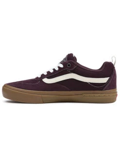 VANS KYLE WALKER SHOES PURPLE -Ride The Boards vans scarpe kyle walker suede gum wine 4