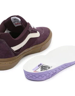VANS KYLE WALKER SHOES PURPLE -Ride The Boards vans scarpe kyle walker suede gum wine 8