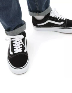 VANS OLD SKOOL SHOES BLACK WHITE 11 VANS OLD SKOOL SHOES BLACK WHITE -Ride The Boards vans scarpe old skool black