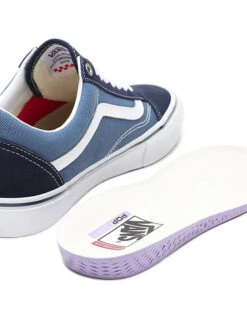 VANS SKATE OLD SKOOL SHOES BLUE NAVY 13 VANS SKATE OLD SKOOL SHOES BLUE NAVY -Ride The Boards vans scarpe skate old skool blue navy 2