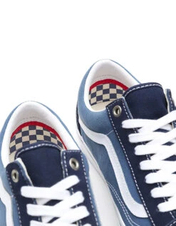 VANS SKATE OLD SKOOL SHOES BLUE NAVY 14 VANS SKATE OLD SKOOL SHOES BLUE NAVY -Ride The Boards vans scarpe skate old skool blue navy 3