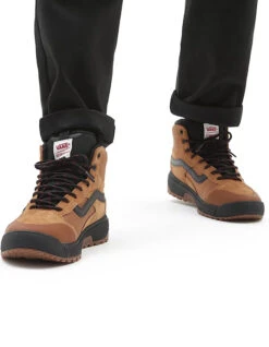 VANS ULTRARANGE EXO HI MTE-1 SHOES BROWN ORANGE -Ride The Boards vans scarpe ultrarange exo hi mte 1 20