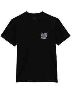 VANS ZONED OUT T-SHIRT -Ride The Boards vans zoned out t shirt black 4